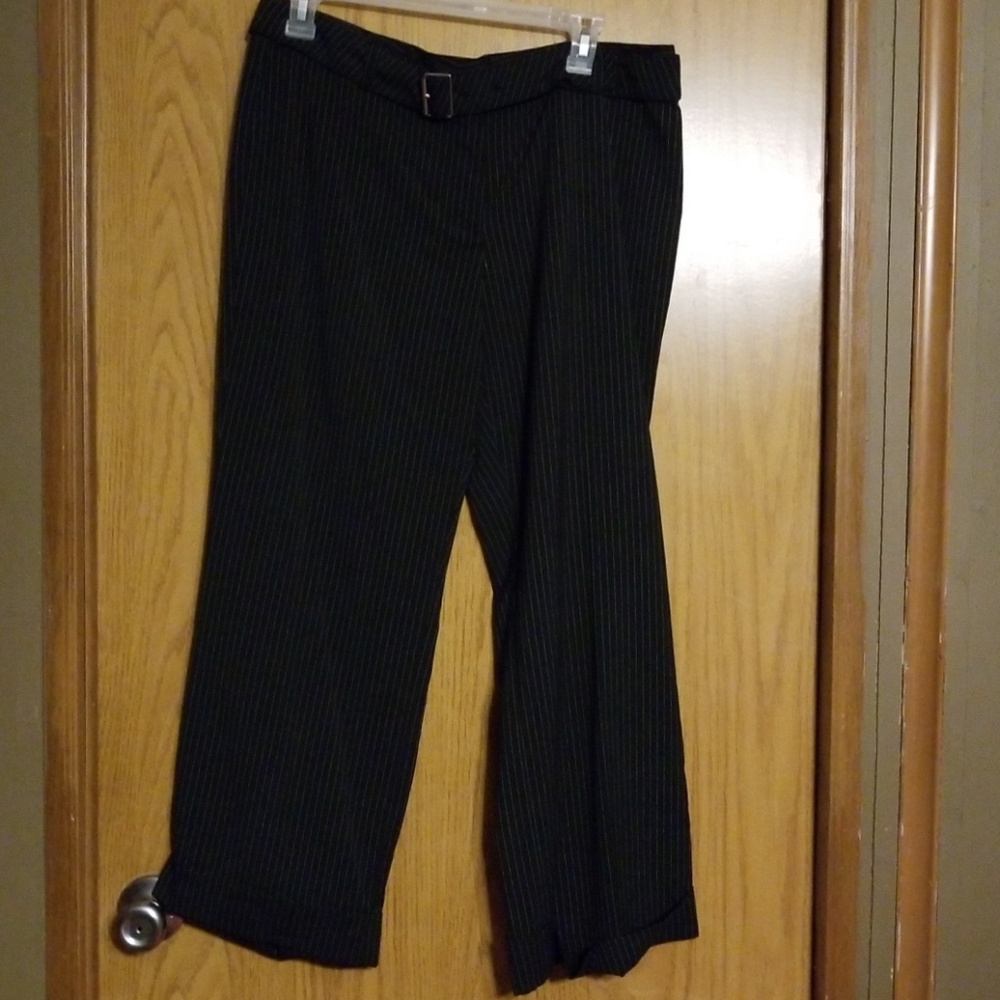 Womens pin stripe dress pants size 12